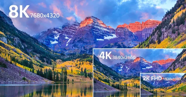 Tecnología de Resolución 8k