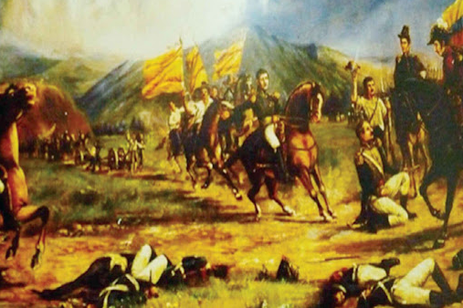 BATALLA DEL PANTANO DE VARGAS
