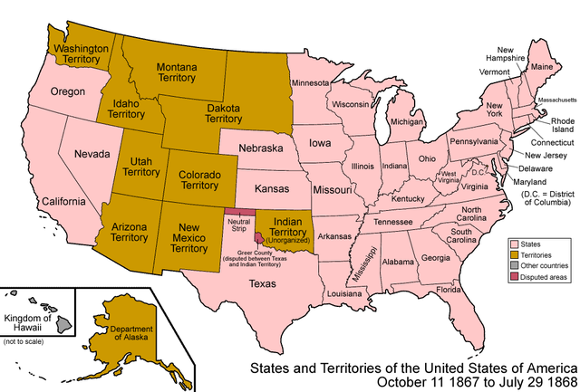 PRIMERA Y SEGUNDA EXPANSION TERRITORIAL DE ESTADOS UNIDOS