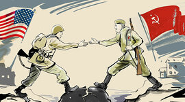 Timeline: Eix cronològic de presidents d'EUA i de l'URSS des de la 2a GM fins avui