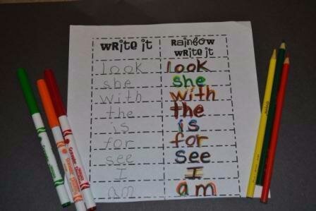 Kinder worksheets and books