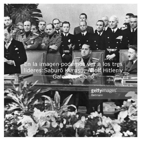 El Pacto Tripartito (también conocido como el Pacto del Eje)