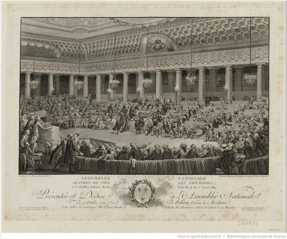 Tentative d’élaboration d’une nouvelle constitution avec les trois ordres