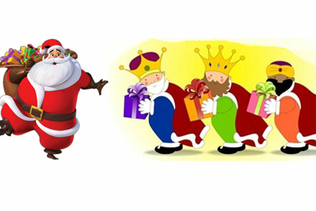 el primer cop que van venir el para noel i els reis