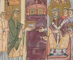 St Augustine and the 40 monks (No exact date)