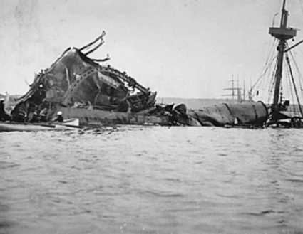 Explosion of the USS Maine
