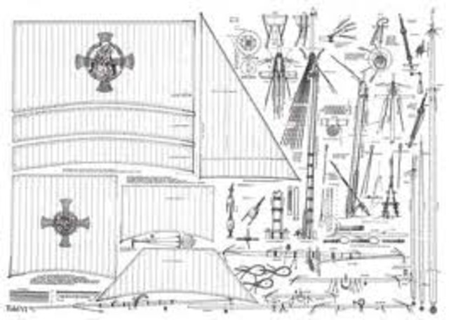 Niña and Pinta are separated again in a fierce storm