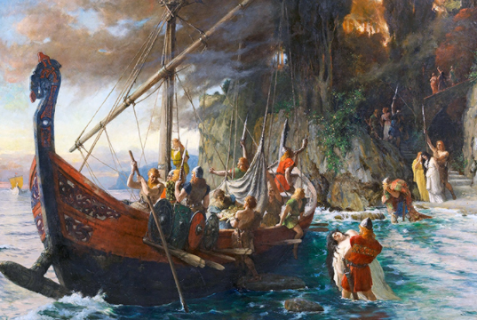Vikings Left England