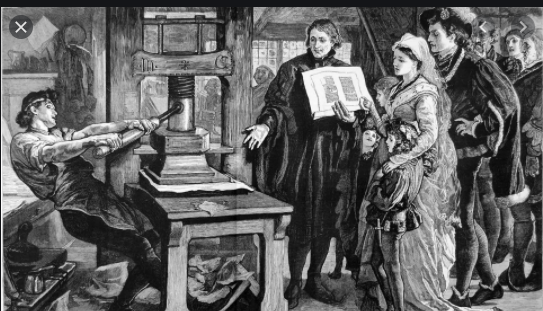 William Caxton Printing press