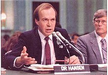 Dr. James Hansen detects Global Climate Change