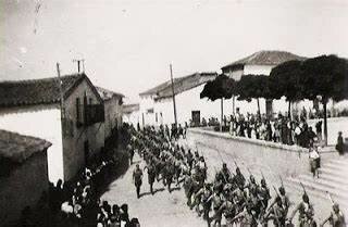 Yagüe toma Zafra, Almendralejo y Badajoz