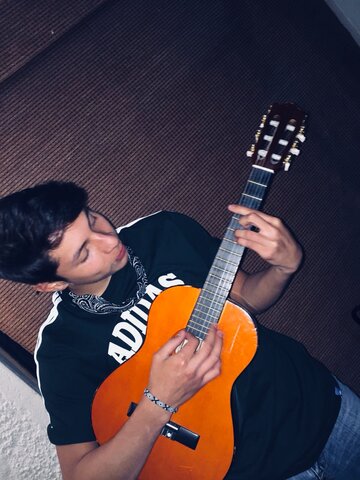 Empecé a tocar la guitarra