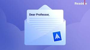 I sent the letter to my professor for feedback