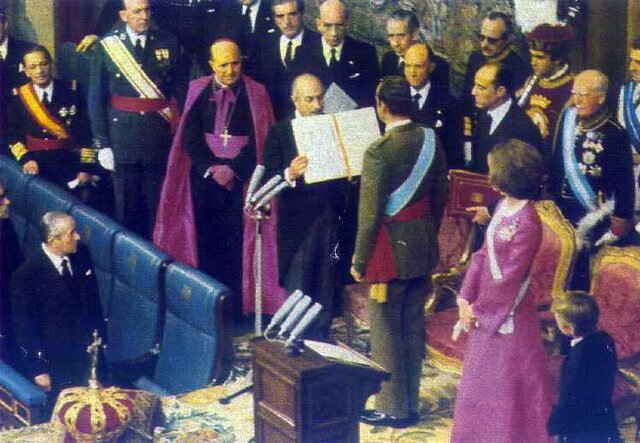 Prestación de Juramento de Juan Carlos I