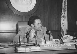 Kenneth Gibson is elected the first black mayor of Newark NJ