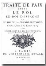 Traité de Paris.