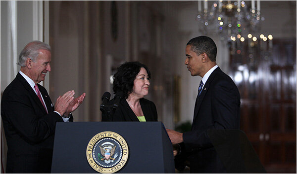 Sonia Sotomayor appointed to the Supreme Court