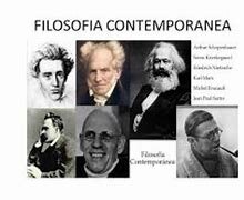 Filosofía Contemporánea Siglo XIX - XX