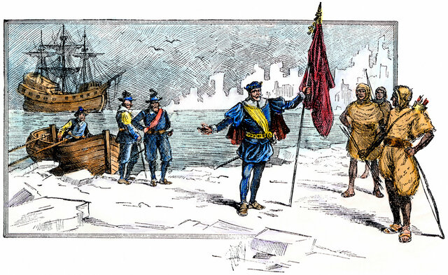 John Cabot Explores New England Coastline