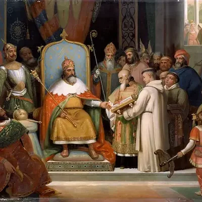 Timeline:  rei dels francs i emperador del Sacre Imperi Romanogermànic (768-814)