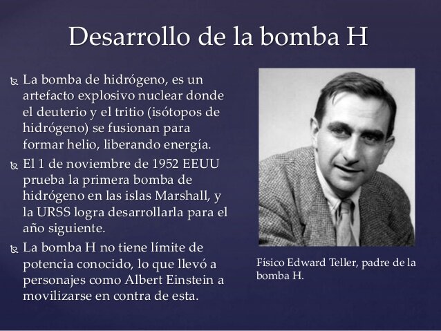 EEUU Experimenta la bomba de Hidrogeno