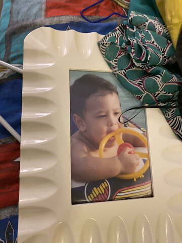 my first time swimming