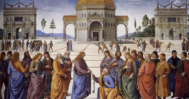 Entrega de les claus de Sant Pere