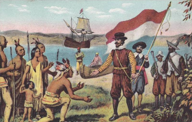 Discovery of Manhattan Island