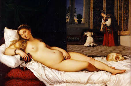Venus d'Urbino, Ticià