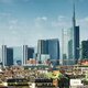 Grattacieli skyline milano