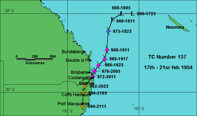 Cyclone - Southern Queensland and Northern New South Wales