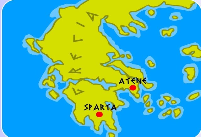 Definitiva rottura tra Sparta ed Atene