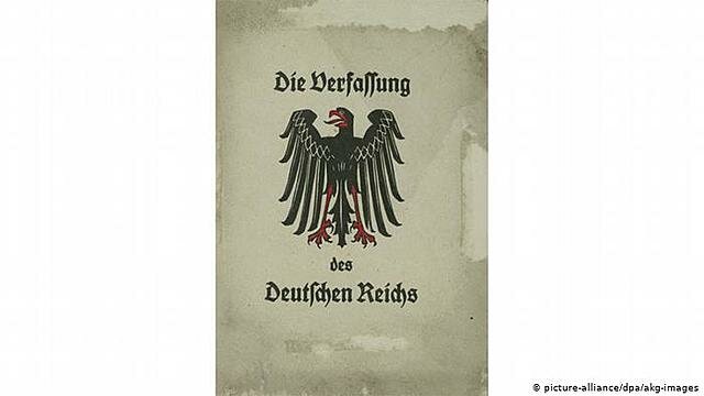 Constitución de Weimar 1919
