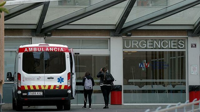 The first death in Spain