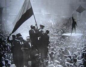 Proclamación de la II República.