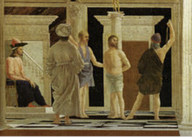 La flagellazione di Cristo