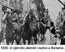 Remilitarización de Renania por Alemania