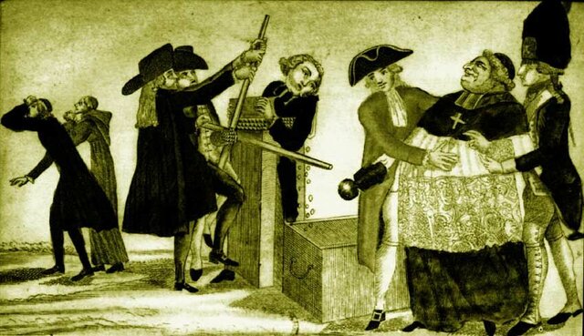 Confiscation et vente des biens du clergé