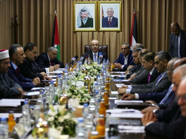 El gobierno palestino se reunió en Gaza