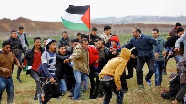 Palestinos en Gaza inician “la Marcha del Retorno”