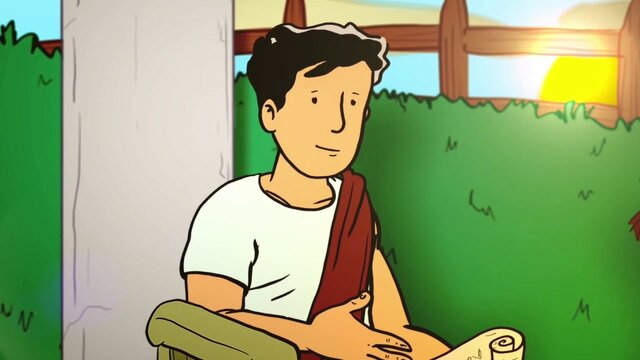 Agustín a sus 11 años