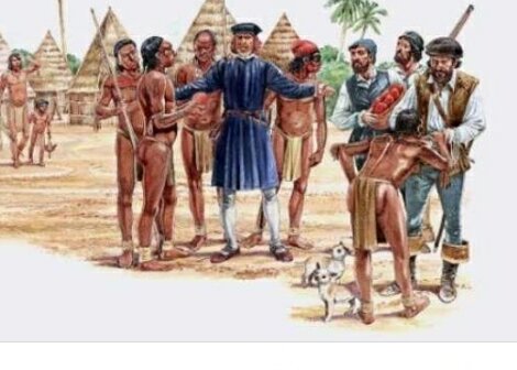 Se establece el sistema de encomiendas.