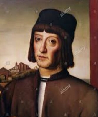 Martin Alonso Pinzón  llega a las costas de Beneque