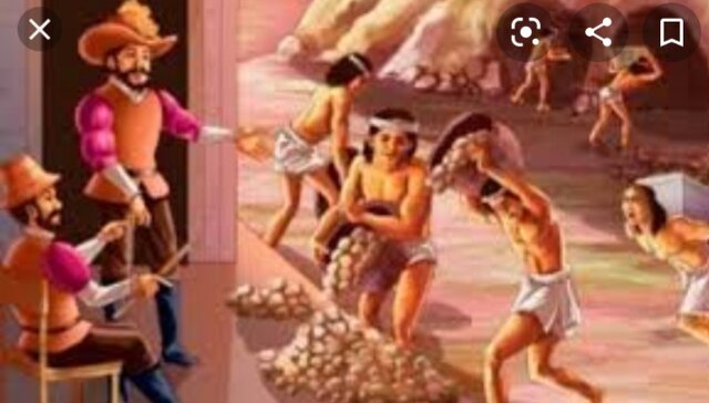 Se establece el sistema de encomiendas