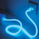 Glowing electric cord