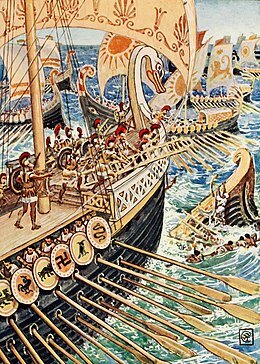 Salamis, unexpected victory.