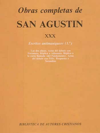 Contra Los Maniqueos-Las dos Almas del hombre