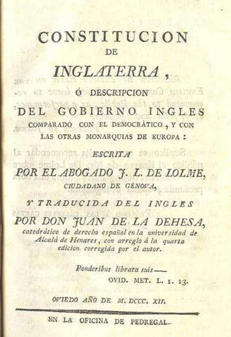 Constitución  Inglesa