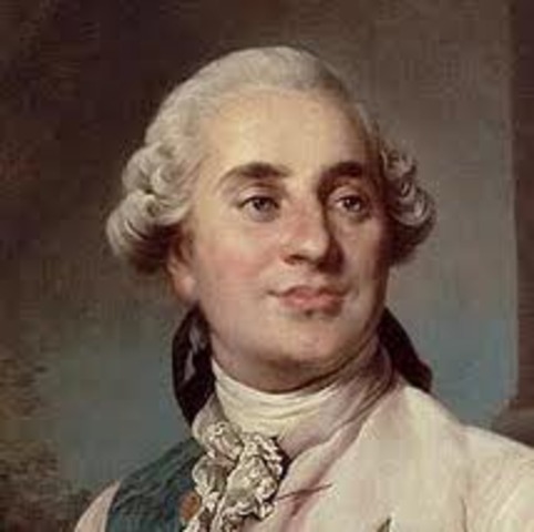King Louis 16'th becoming King