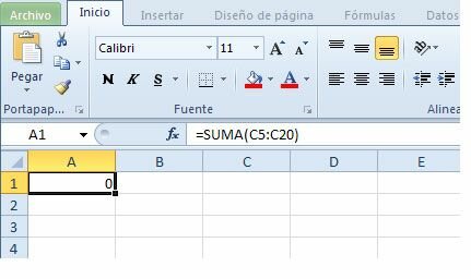Excel en la secundaria